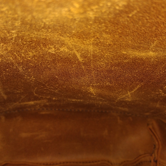 Elegant Brown Leather Tote Bag
